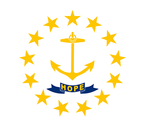 State flag for Rhode Island